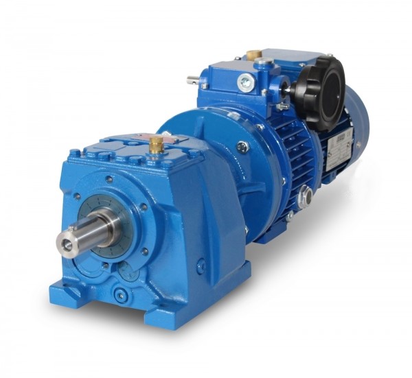 SEVA-MV-F002/B5+V10-80-4 - 0,55 kW – 18-87 rpm Helical geared motor speed variator